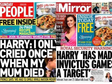 Sunday Mirror and Sunday People to merge further with only three change pages remaining