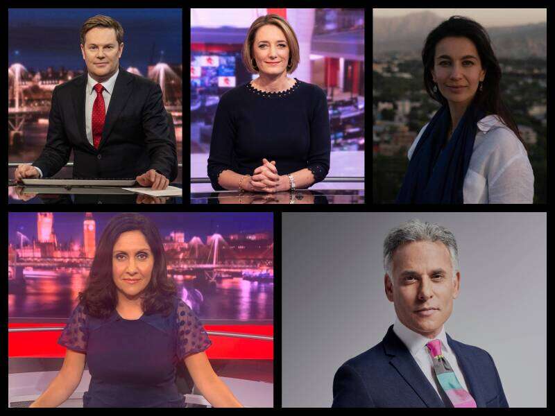 BBC News channel presenters