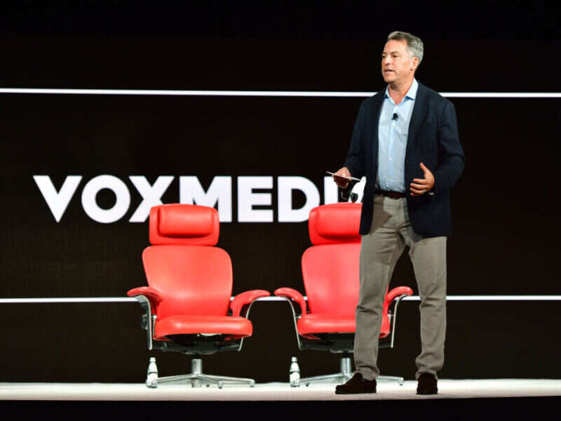 Vox Media chief executive Jim Bankoff. His company has received $100m from Penske Media Corporation in exchange for a 20% stake in Vox Media