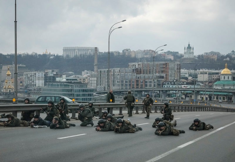 Reuters image of soldiers in Ukraine