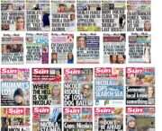 Nicolla Bulley media newspaper front pages