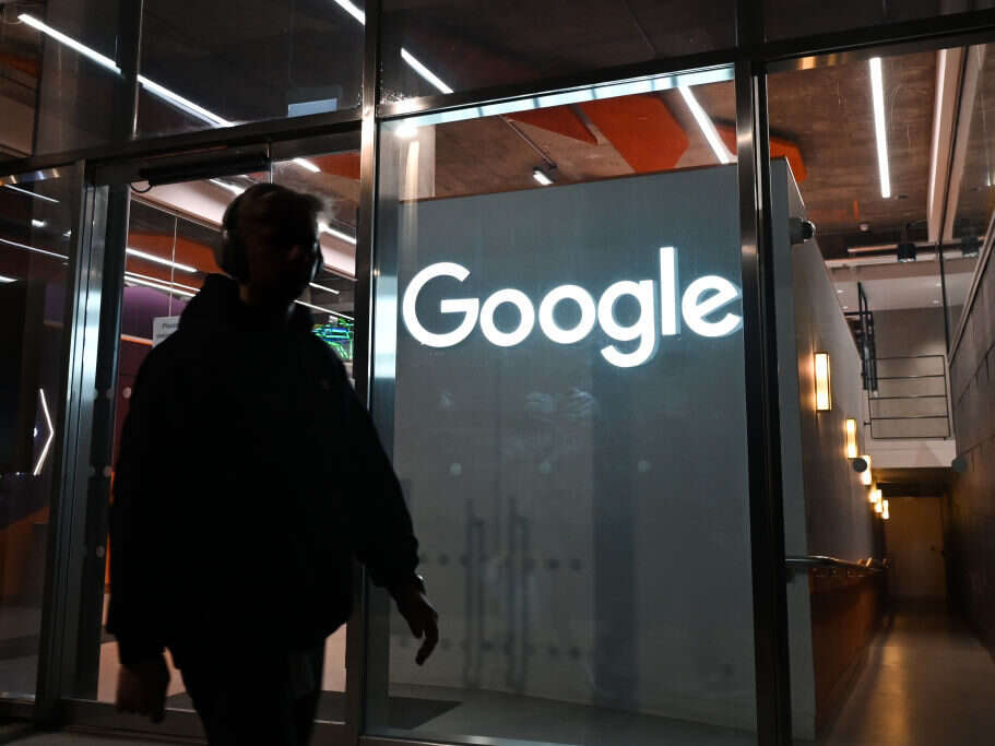 Google lawsuits publishers A person walks past the entrance to a Google building Dublin in February 2023. Picture: Artur Widak/Anadolu Agency via Getty Images