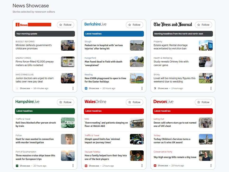 Mail publisher DMGT signs deal with Google to join News Showcase Mail publisher DMGT signs deal with Google to join News Showcase