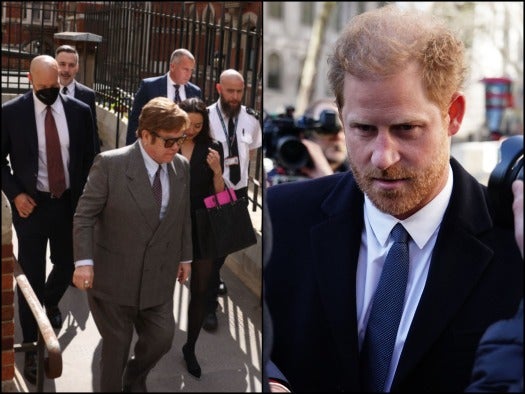 News diary 5-11 May: Harry vs Mail hearing, Met Gala, BAFTAs, VE Day commemorations Prince Harry and Elton John outside High Court for Mail hacking case