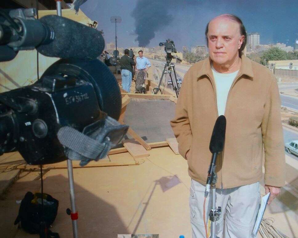 Fired by NBC, hired by Piers Morgan: Peter Arnett on covering fall of Baghdad 20 years on