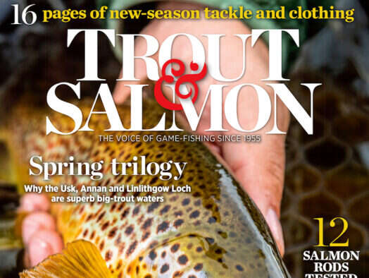 Trout & Salmon magazine cover