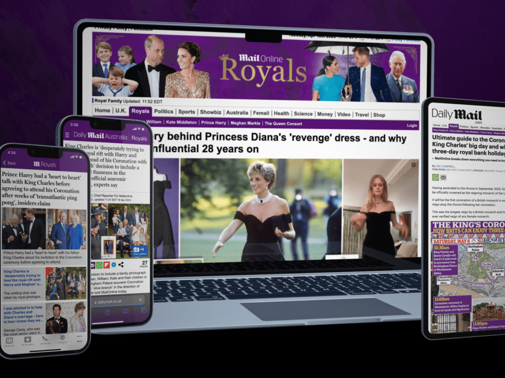New Mail Online royal channel