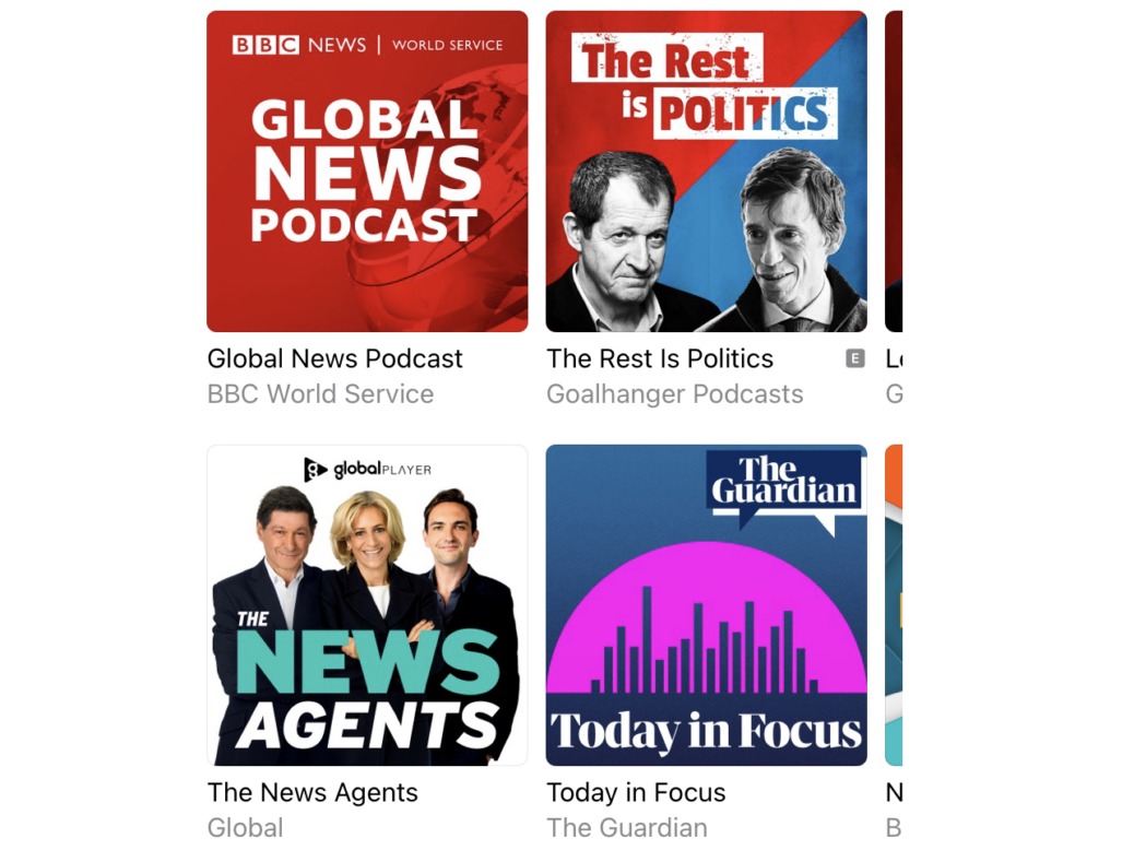 Podcasts on Apple