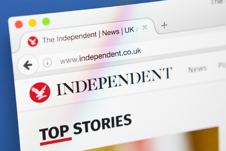 Top 50 UK news websites: The Independent leapfrogs Mirror and Guardian into fourth place