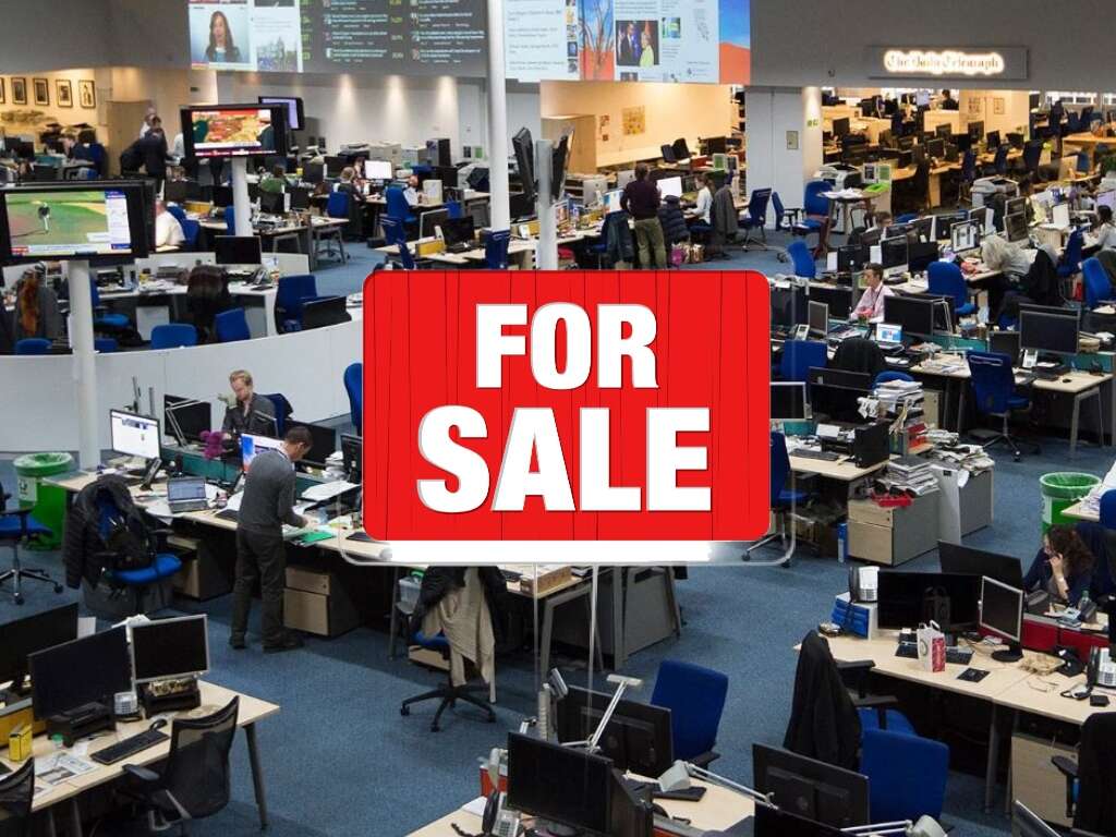 Telegraph Media Group for sale