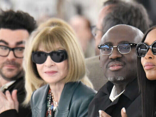 Vogue's Anna Wintour and Edward Enninful