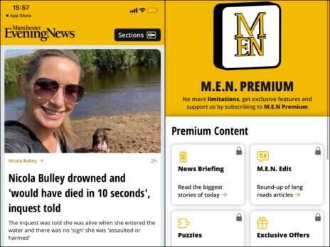 Reach launches first metered paywall experiment on MEN app