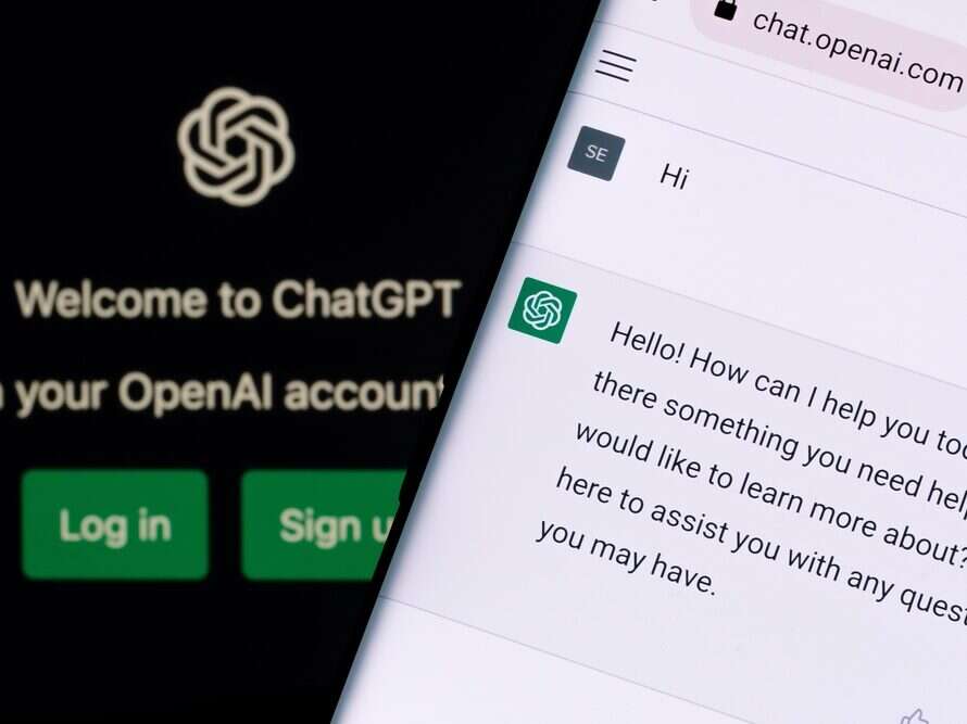 ChatGPT login and chatbot