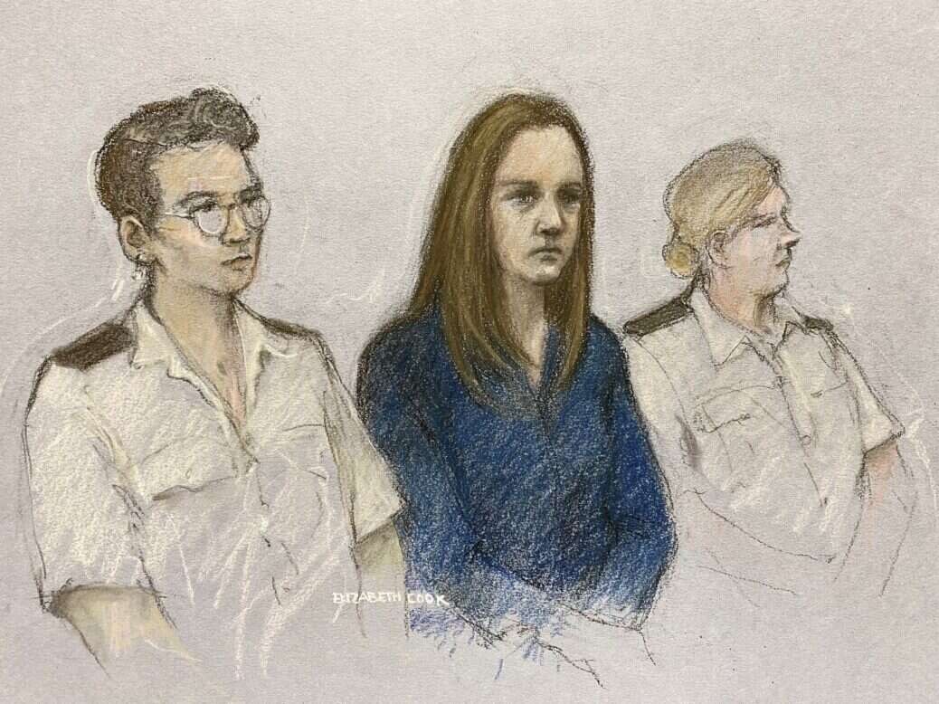 Lucy Letby court sketch