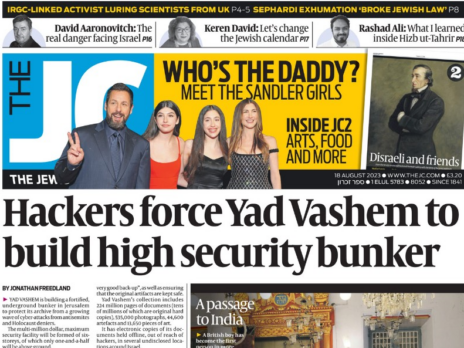 Jewish Chronicle 'will never be cowed by attempts to bully us' as IPSO responds to call for standards investigation