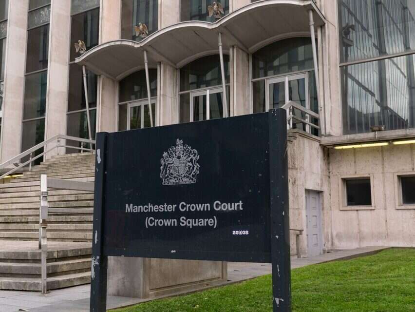 Exterior of Manchester Crown Court