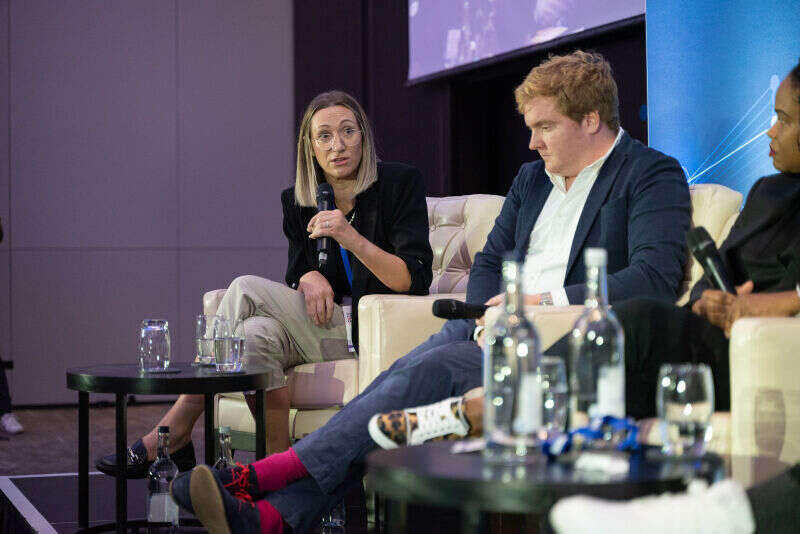 Reach's Anna Jeys at the Future of Media Technology Conference 2023. Picture: ASV Photography for Press Gazette
