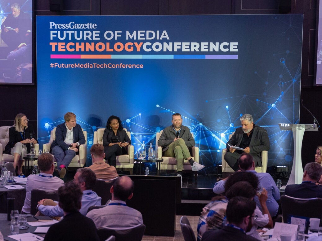 Future of Media Technology Conference panel on audience growth