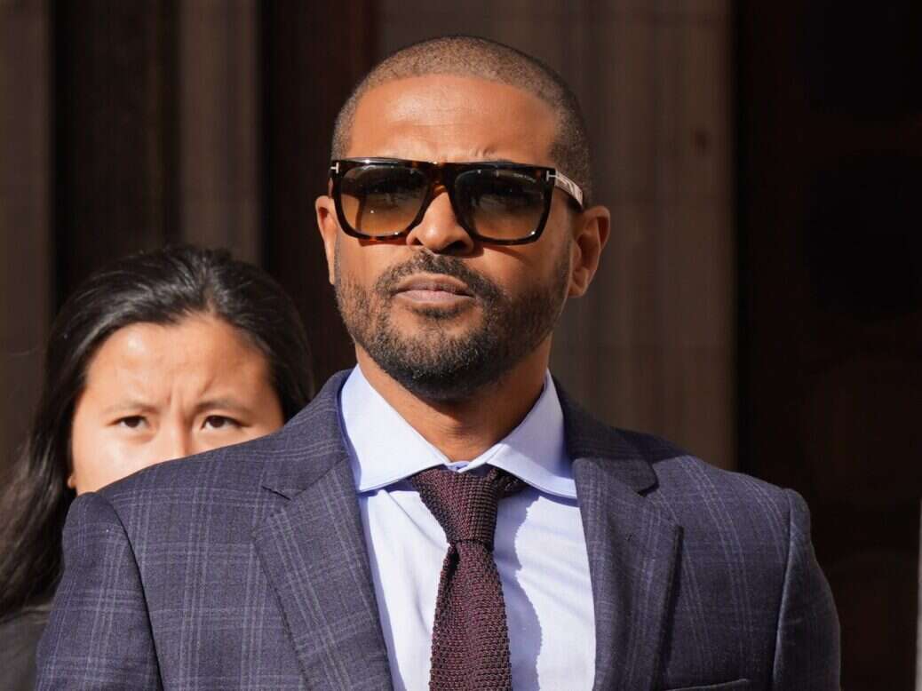 Noel Clarke leaves the Royal Courts of Justice, central London, after attending a preliminary hearing in his libel claim against the publisher of The Guardian on Thursday 26 October 2023. Picture: Lucy North/PA Wire