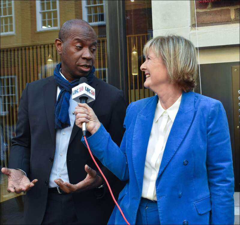 Martha Kearney interviews Clive Myrie.