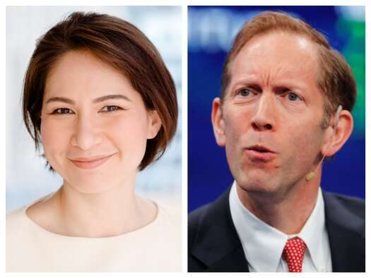 Business Insider CEO new and old: Barbara Peng and Henry Blodget