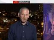 BBC correspondent Jon Donnison reporting from Jerusalem on 17 October 2023. Picture: BBC/Youtube screenshot