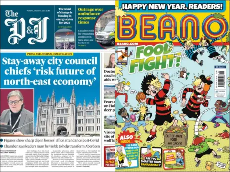 DC Thomson revenue flat year on year but investments decline fuels £162m loss