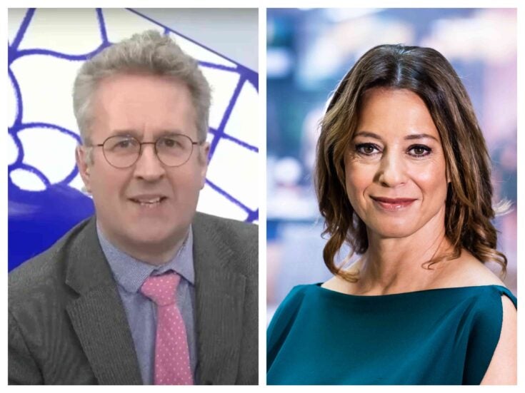 Christopher Hope and Gloria De Piero launch new weekly PMQs show on GB News