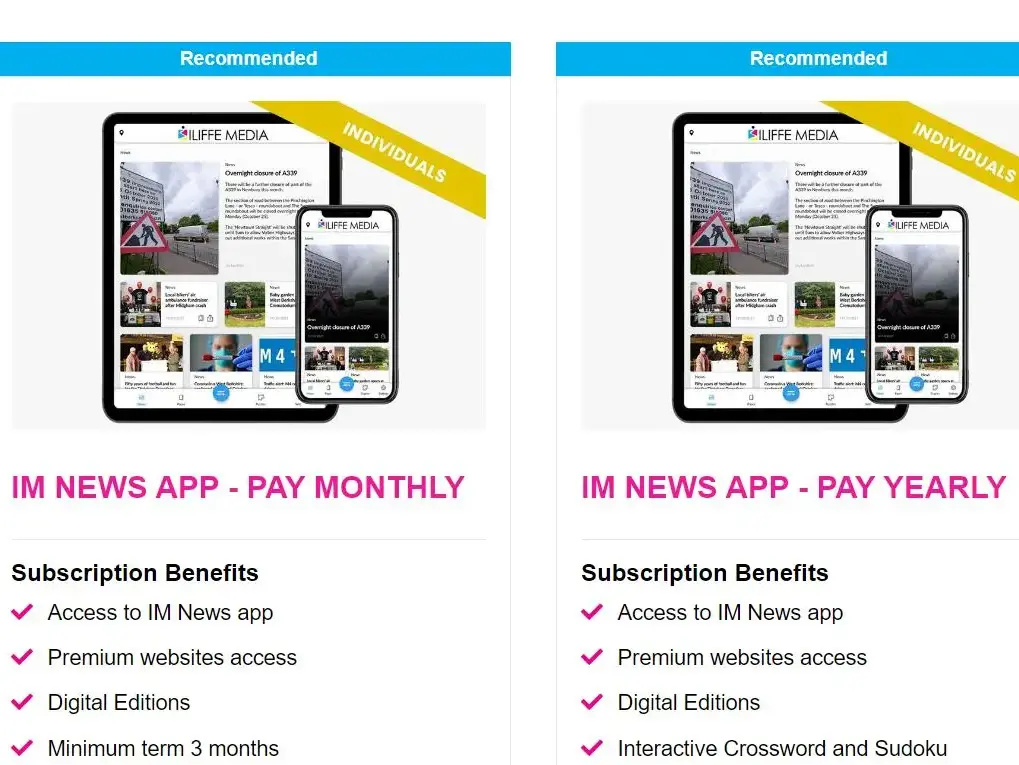 Iliffe Media revenue falls 11% but paywalls offer new income stream