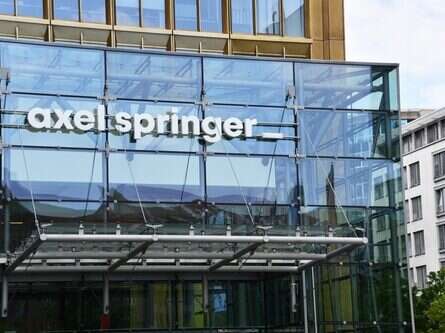 The headquarters of Axel Springer SE in Berlin, Germany. Axel Springer publishes Business Insider, which is cutting 8% of headcount and moving away from general news.