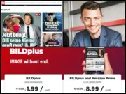 Bildplus section on Bild website; Daniel Mussinghoff, director premium (Bildplus); Bildplus signup page