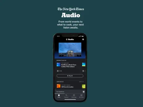 'Not a podcast app': New York Times Audio exceeds one million downloads