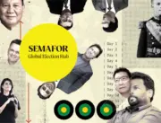 A graphic promoting Semafor's new Microsoft-sponsored Global Election Hub. Picture: Semafor