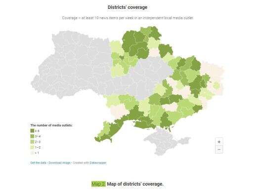 Ukraine news deserts