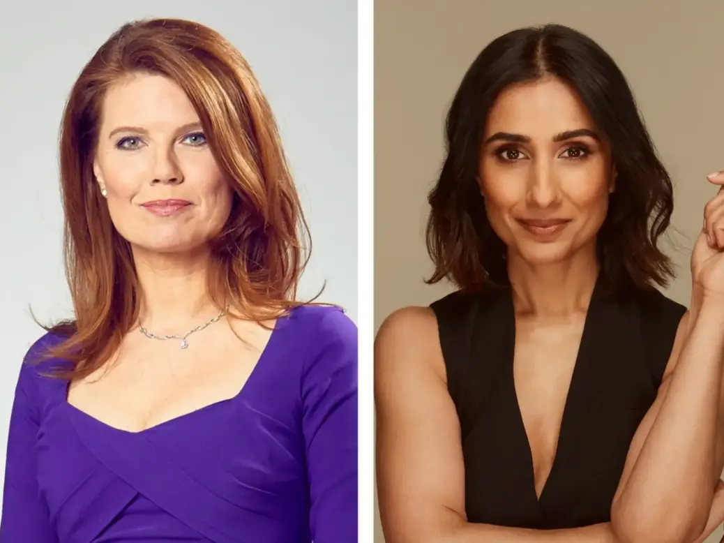 New BBC Radio 4 Woman's Hour line-up of Nuala McGovern (left) and Anita Rani. Pictures: BBC and Jay Brooks