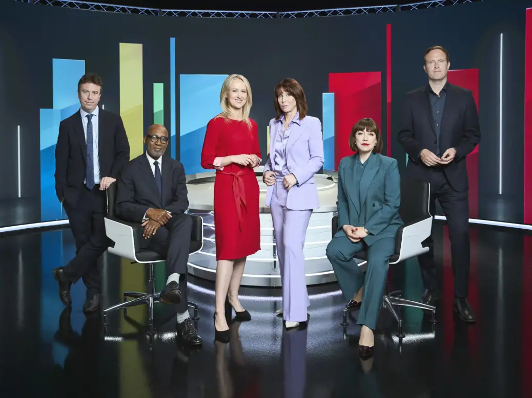 Sky News team for covering the 2024 general election