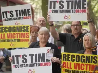 ITV Post Office drama led to 'sea change' in coverage of infected blood scandal