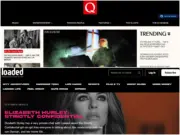 Q and Loaded website homepages on 17 May 2024