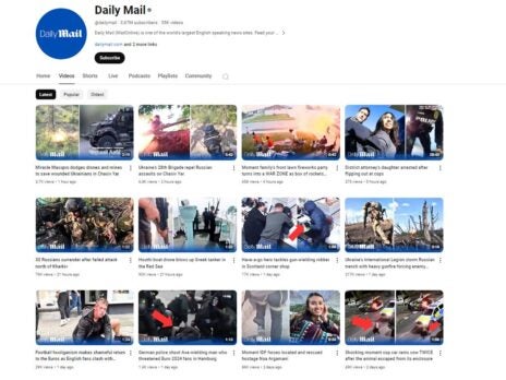 Daily Mail launches 'blockbuster' video strategy aimed at home TV viewers