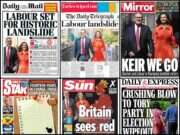 UK general election front pages 2024