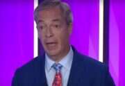Nigel Farage appearing on BBC Question Time