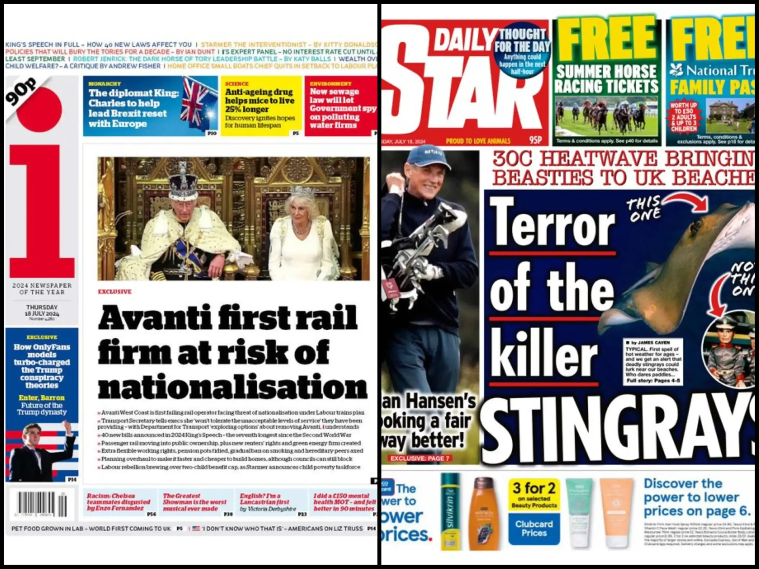 Newspaper ABCs: i circulation higher than Daily Star for first time