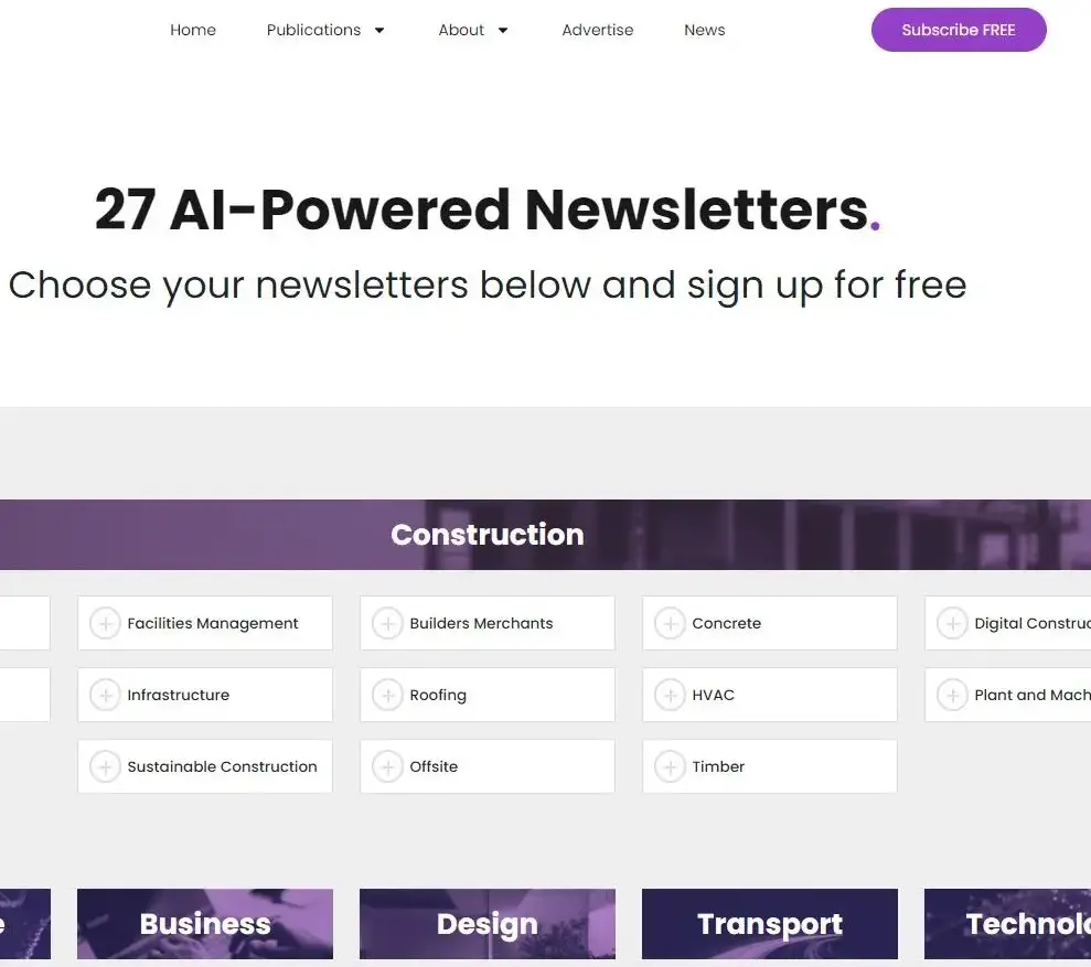 B2B newsletter publisher without journalists exceeds one million subs