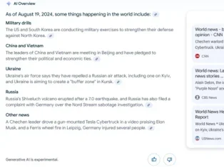 Google AI Overviews rollout hits news publisher search visibility