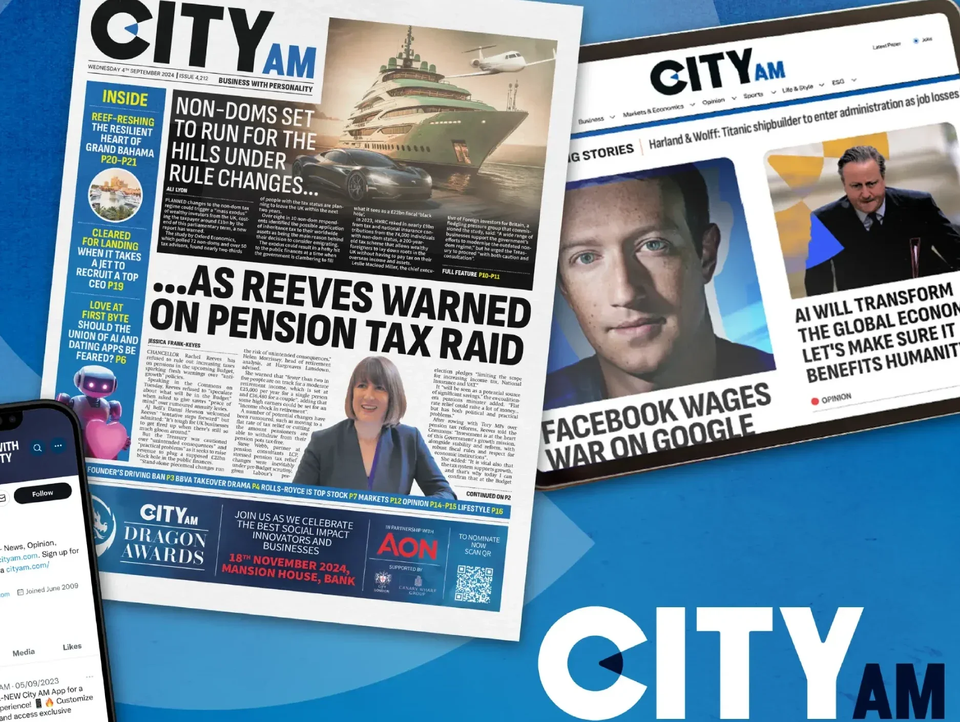 City AM ends Monday print edition with 'renewed focus' on video and audio City AM ends Monday print edition with 'renewed focus' on video and audio
