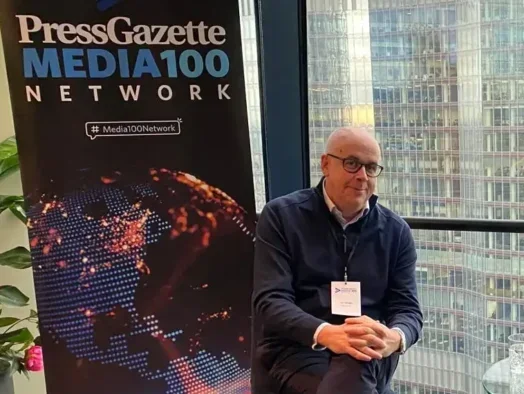 Reach CEO Jim Mullen at the Press Gazette Media 100 breakfast briefing on 3 October at the Gherkin in London