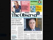 Observer front page. October 2024