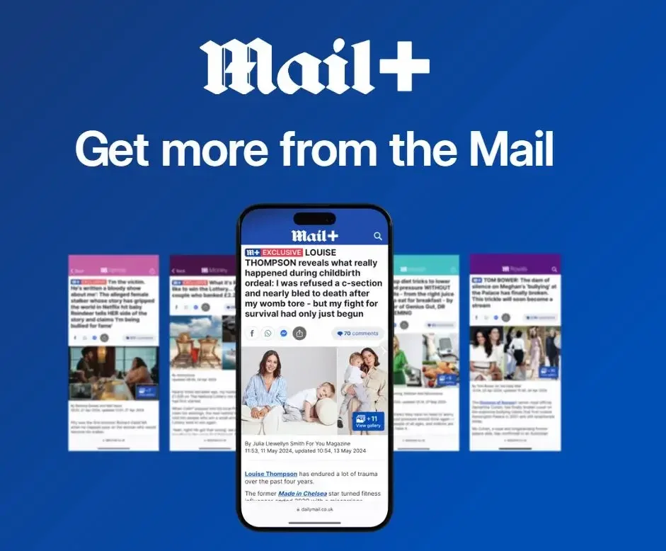 Mail+ image shown to users when they click 'subscribe' to the Mail Online paywall