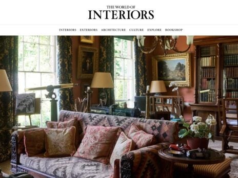 Benefits of coming 'fashionably late' to online for World of Interiors