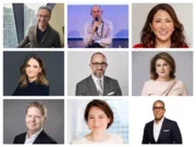 News leaders who contributed to Press Gazette’s 2025 revenue article. Top row from left: Independent chief executive Christian Broughton, Reach chief revenue officer Piers North, The Ankler CEO Janice Min. Middle row: Dailymail.com US editor-in-chief Katie Davies, FT chief commercial officer Jon Slade, Politico CEO Goli Sheikholeslami. Bottom row: Reuters News president Paul Bascobert, Business Insider CEO Barbara Peng, Bell Media president Sean Cohan. Pictures courtesy of respective news organisations with exception of Broughton and North (both by Press Gazette)